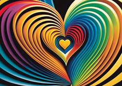 Yazz puzzle rompecabezas In Heart - 1000 piezas multicolor