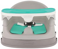 Infantino silla infantil elevadora 4-en-1 ajustable gris verde