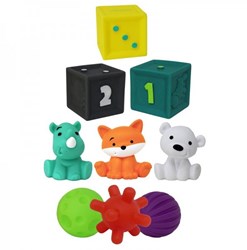 Infantino set de juguetes de baño Tub O' Toys - juguetes sensoriales