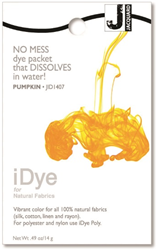 Jacquard tinte textil iDye Natural 14 g Calabaza para tejidos naturales