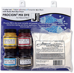 Jacquard Tie Dye Set 4 colores - tinte textil creativo para niños