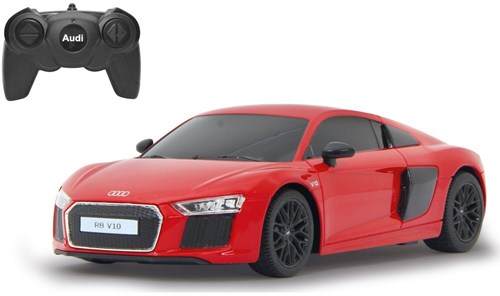 Jamara coche RC Audi R8 2015 rojo 1:24 40MHz coche de juguete