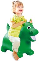 Jamara animal saltarín dragón verde con bomba - juguete saltarín niños