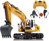 Jamara excavadora Liebherr R936 1:20 vehículo de construcción RC con accesorios