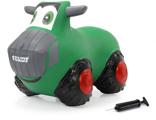 Jamara Fendt tractor saltarín con bomba - tractor de juguete verde-2