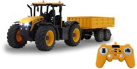 Jamara tractor juguete JCB Fastrac con remolque basculante mando 2,4GHz-2