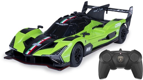 Jamara coche RC Lamborghini SC63 LMDH 1:24 verde 2,4GHz juguete-2