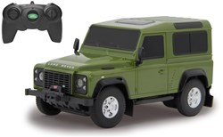 Jamara Land Rover Defender coche RC 1:24 verde 2,4GHz juguete
