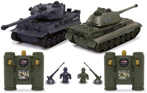 Jamara RC Panzer Tiger Battle Set 1:28 - Tanque teledirigido-2