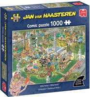 Jumbo puzzle Jan van Haasteren Fiesta BBQ 1000 piezas rompecabezas-2