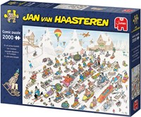 Jumbo puzzle Jan van Haasteren - 2000 piezas - Puzzle de dibujos animados-2
