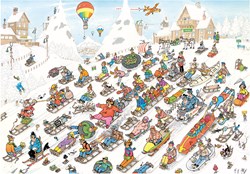 Jumbo puzzle Jan van Haasteren - 2000 piezas - Puzzle de dibujos animados
