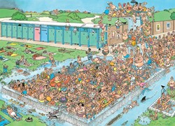 Puzzel Jan van Haasteren - Pool pile-up - 1000 st