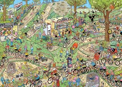 Jan van Haasteren World Championships Cyclocross 1000 pcs Puzzle rompecabezas