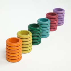 Grapat 36 Rings (6 Complementary colours)