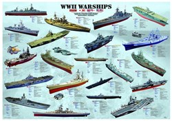 Eurographics Kriegsschiffe des 2. Weltkrieges - 1000 Teile