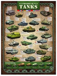 Eurographics Geschichte der Panzer - 1000 Teile
