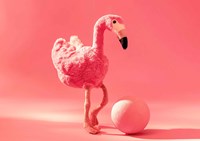 Steiff peluche flamenco Jill, rosa - 30 cm juguete de peluche para niños-3
