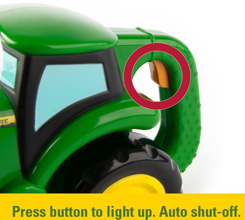Britains tractor juguete John Deere linterna para niños - 2-en-1-3