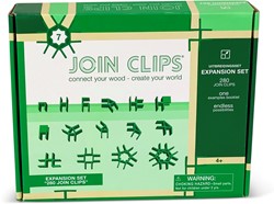 JOIN CLIPS Juego de ampliación 280 (conectores para construir con KAPLA)