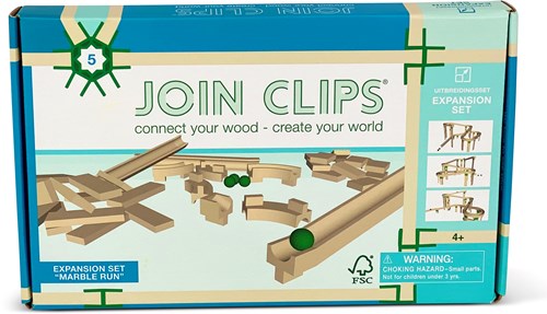 JOIN CLIPS Juego de ampliación Marble Run