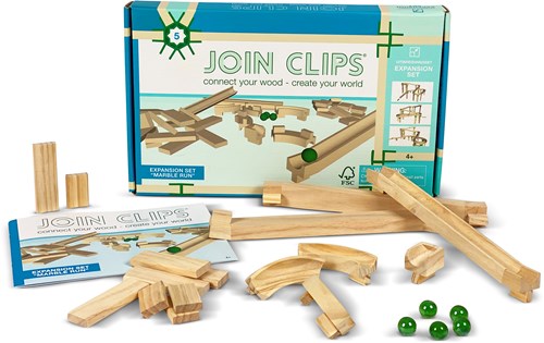 JOIN CLIPS Juego de ampliación Marble Run-3