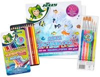 Jolly set de dibujo acuarela juguete creativo para niños y adultos