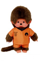Monchhichi peluche niño fútbol 20cm - juguete deportivo