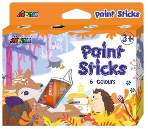 Avenir rotuladores de pintura - 6 colores en caja, juguete creativo 3+