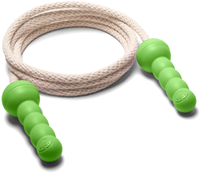 Green Toys cuerda para saltar - plástico reciclado verde ajustable