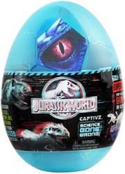Jurassic World huevo sorpresa juguete - Science Gone Wrong dinosaurio sorpresa