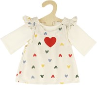 Heless vestido para muñecas Confetti Corazón con camiseta - ropa muñeca 28-35cm