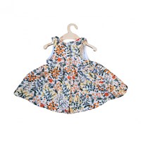 Hollie vestido de muñeca vestido floral algodón para muñeca bebé 34 cm-2