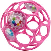 Oball Sonajero Pelota 10 cm - Juguete para Bebé Rosa