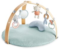 Ingenuity gimnasio bebé alfombra de juegos - Cozy Spot Loamy - reversible y suave