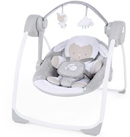 Ingenuity columpio para bebés - columpio portátil comfort Cuddle Lamb gris-2