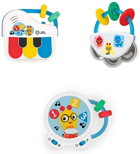 Baby Einstein set de juguetes musicales - Small Symphony 3 piezas - educativo