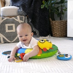 Baby Einstein almohada multisensorial para tummy time Cal-a-Pillow para bebés