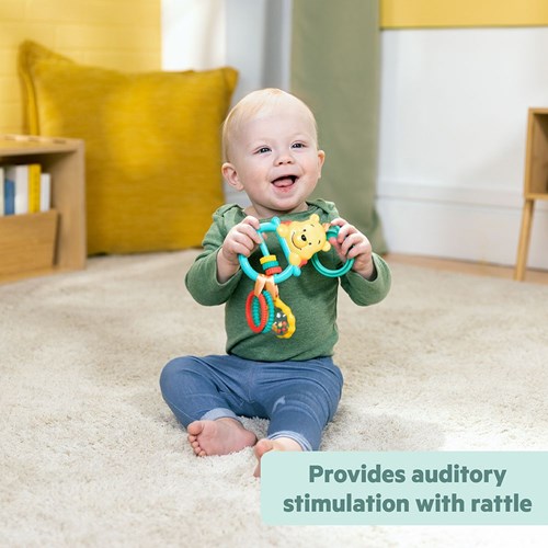 Bright Starts peluche de actividades Winnie the Pooh oso juguete-2