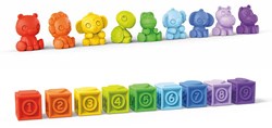 Bright Starts set de regalo de juguetes - 18 piezas de juego coloridas