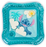 Bright Starts alfombra de agua para bebé Stitch tapete sensorial azul-2