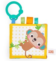 Bright Starts libro para bebés safari - juguete suave para llevar-2