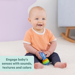 Bright Starts Stitch juguete fidget - juguete sensorial para bebé multicolor