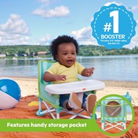 Bright Starts asiento elevador cabana portátil para niños - ideal para viajar-3