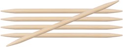 Agujas para calcetines KnitPro Bamboo 20cm 8.00mm - 3uds