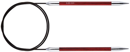 Agujas circulares KnitPro Royale Giratorias 150cm 5.00mm - 3uds