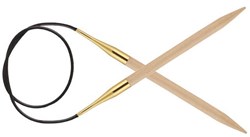Agujas circulares KnitPro Jumbo Birch 100cm 20.00mm - 3uds