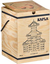 Kapla bloques de construcción de madera set 280 piezas con libro amarillo