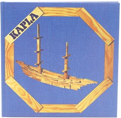 Kapla libro de construcción construcciones avanzadas azul 9+ juguete creativo