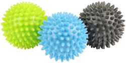 Fitness-Mad set bolas de masaje spikey 6,5 cm - automasaje trigger point